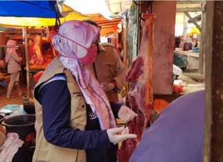 Sidak Daging di pasar